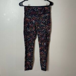 Lululemon leggings floral active workout size 6